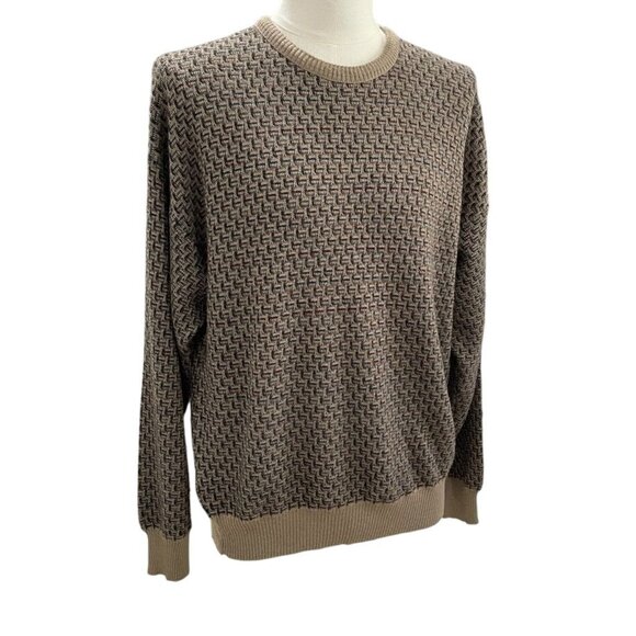 Collezione Dante Wool Blend Sweater Large Made In Italy Fall Winter Heritage - Picture 7 of 9